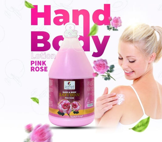 MAGIC GLOW BODY LOTION PINK ROSE 3.78L