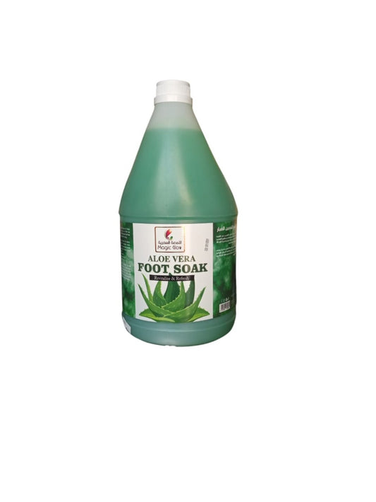 MAGIC GLOW FOOT SOAK ALOEVERA 3.78LITRE